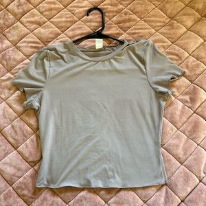 Tan/ brown shirt, size small